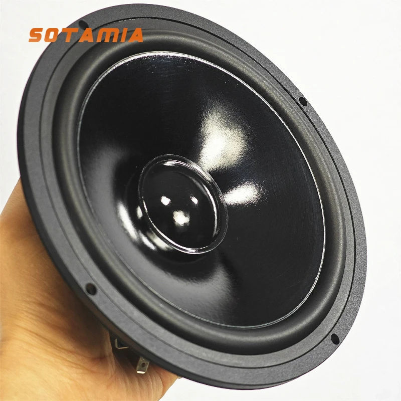 

SOTAMIA 1pcs 6.5 Inch Mid Woofer 4 Ohm 100W Cast Aluminum Frame Stage Music Speaker DIY Multimedia Bluetooth Speaker