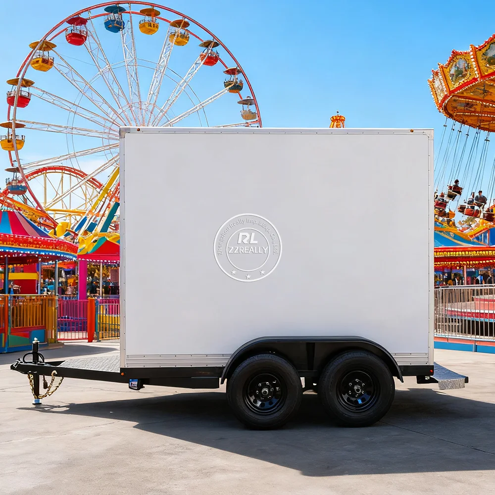 Europe Standard  Customizable Square  Refrigerated Trailer for Sale Freezer Trailer Manufacturer Professional Reefer Trailer