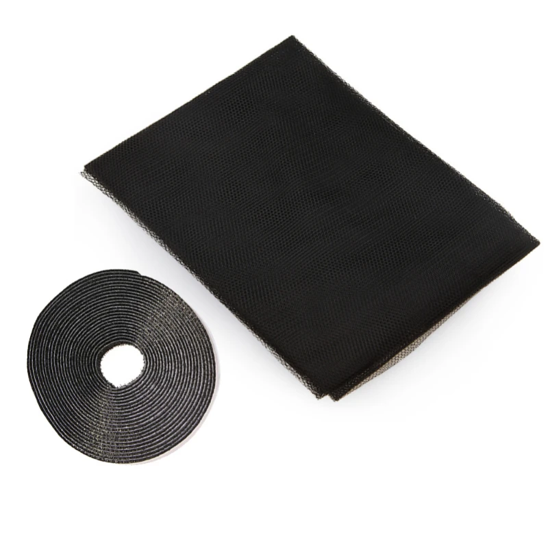 2023 New Indoor Insect Fly Screen Curtain Mesh Bug Mosquito Netting Door Window Anti Mosquito Net DIY Repair Patch Stickers