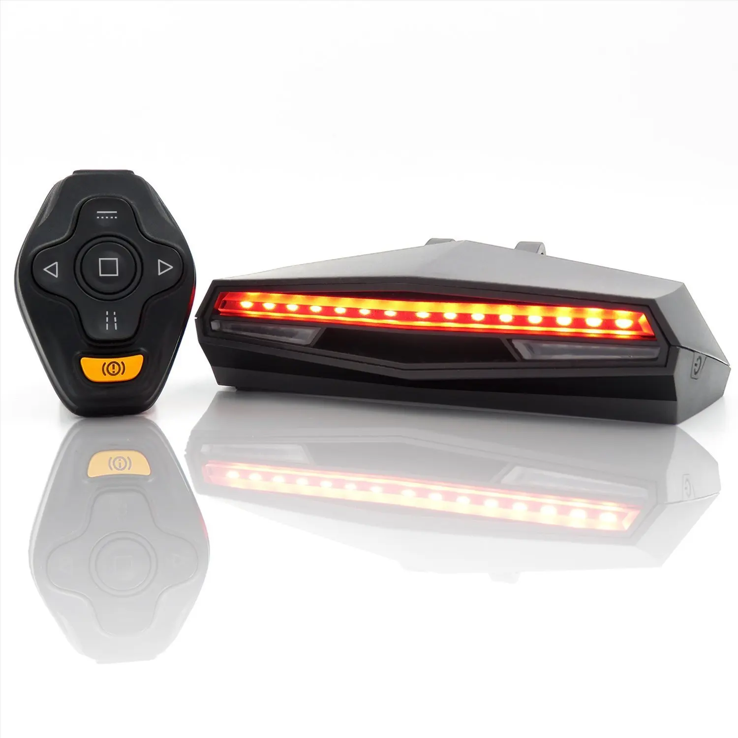 MOVOTOR Remote Control Cycle Rear Lamp LED Bike Taillight Waterproof Rechargeable Tail Light