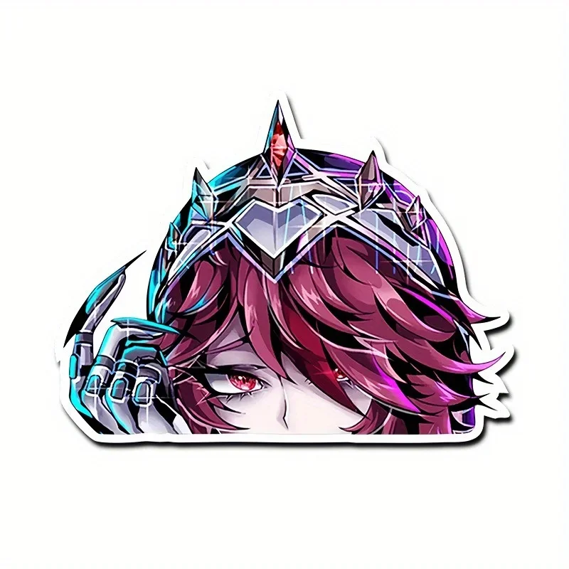 

1 шт., наклейка в стиле аниме для автомобиля, мото, уникальная наклейка на автомобиль