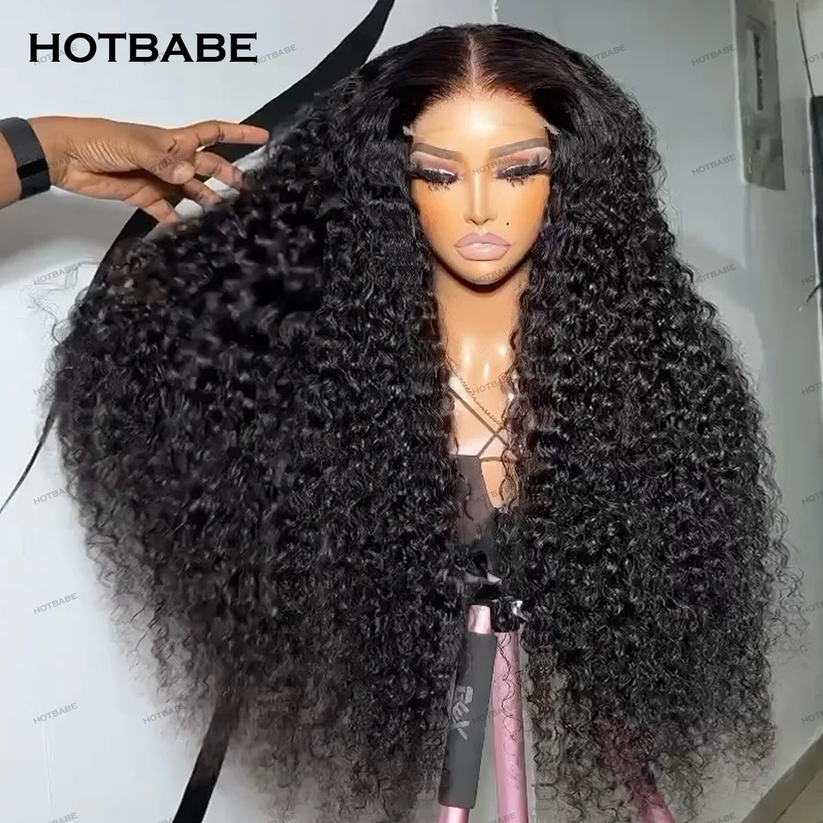 

Бесклеевые парики, человеческие волосы, кудрявый, вьющийся, плотность 400, парик из натуральных волос для женщин, 360/13 × 4/13 × 6HD, кружевной фронтальный парик с прозрачным кружевом