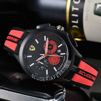 New Men's Watches Luxury Quartz Wrist Watch For Ferrari sp3 488 sf90 f40 f8 458 296 Purosangue Roma 599 612 Auto Accessories