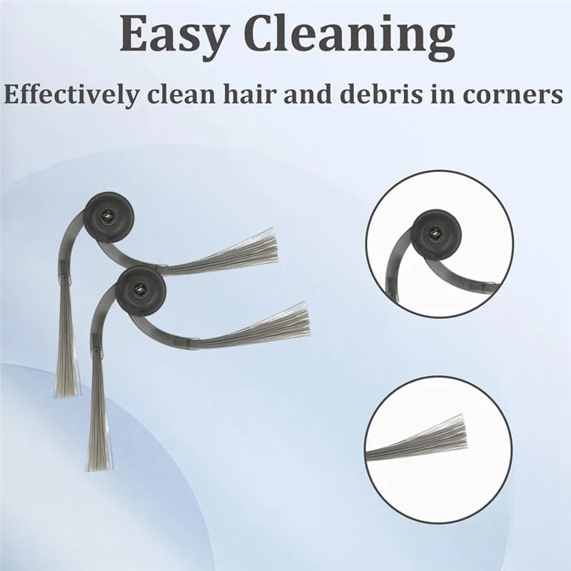 

A74G-For Roborock Saros Z70 Vacuum Cleaner Side Brush Hepa Filter Mop Cloth Dust Bags Accessories Kit
