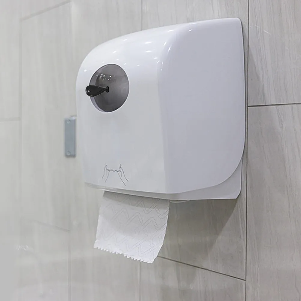 2Pcs Commercial Toilet Paper Dispenser Keys for Offices Restaurants Hotels Quick Setup Portable Strong Universal Tissue Holder
