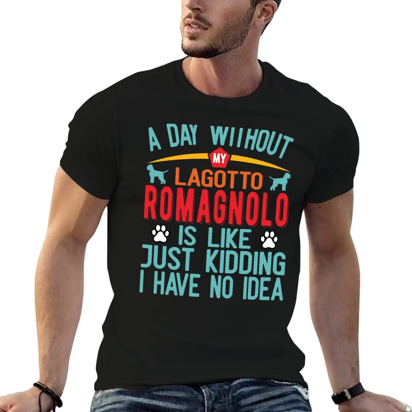 

Funny Lagotto Romagnolo Dog Owner T-Shirt man t shirt designer printed t shirts for man T-Shirt