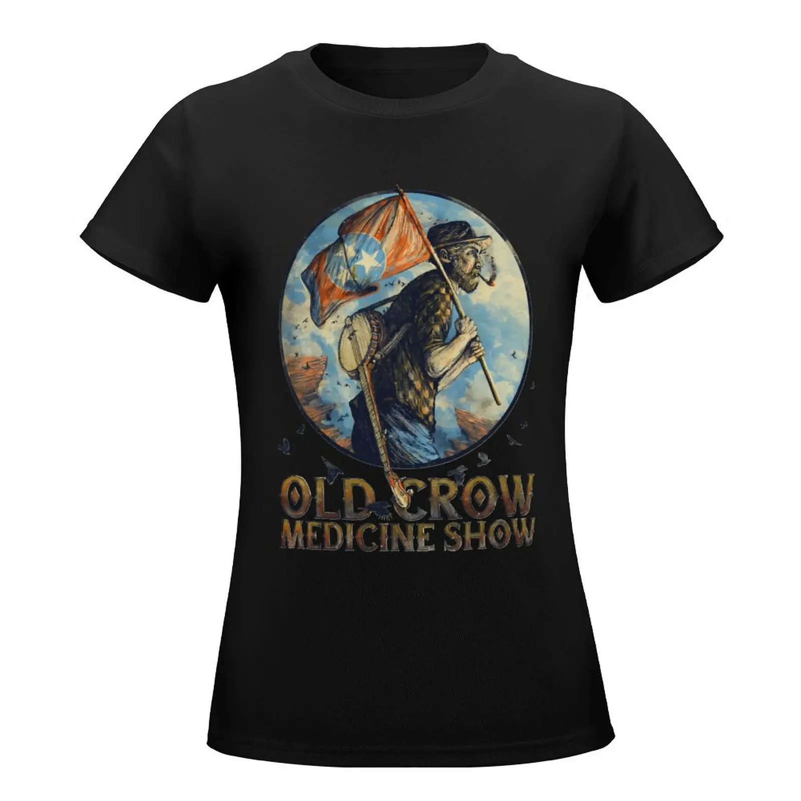 Old Crow Medicine Show Shirt Men's T Shirt Fashion T-Shirt animal print customizeds tops t-shirt dress for Women long