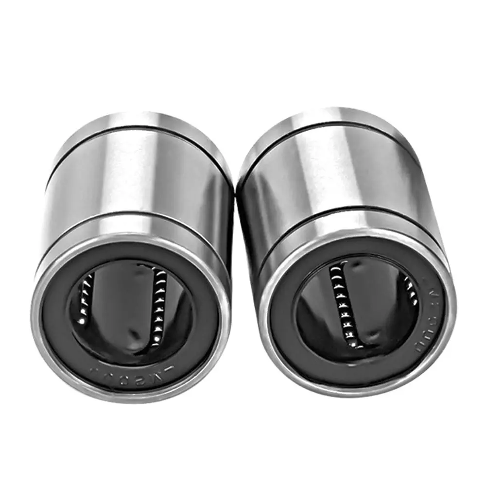 Nickel Plated for 3D Printers CNC Part Linear Ball Bearing LM8UU LM10UU LM12UU LM16UU LM3UU LM4UU LM5UU LM6UU Bushing Steel