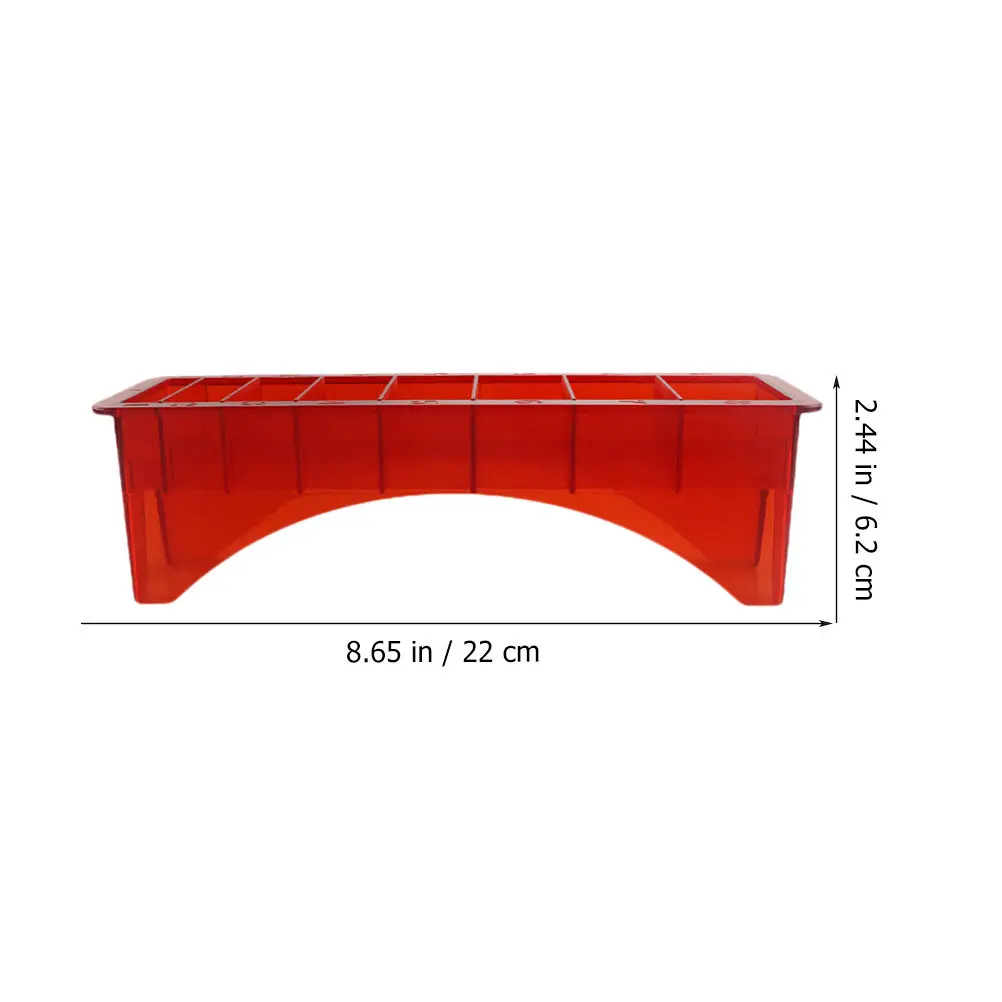 Clipper Guard Organizer Box Hairdressing Tool Holder Storage For Barber Comb Scissors Durable Plastic Home Salon Stylist
