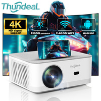ThundeaL Projector Android TD92 Pro 4K 1080P WiFi Full HD Projector TD92Pro Portable 3D Video Smart Projetor Home Theater Cinema