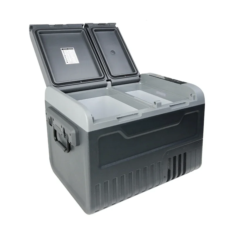 Portable dual-purpose 12v single-zone compressor freezer camping outdoor solar mobile car refrigerator