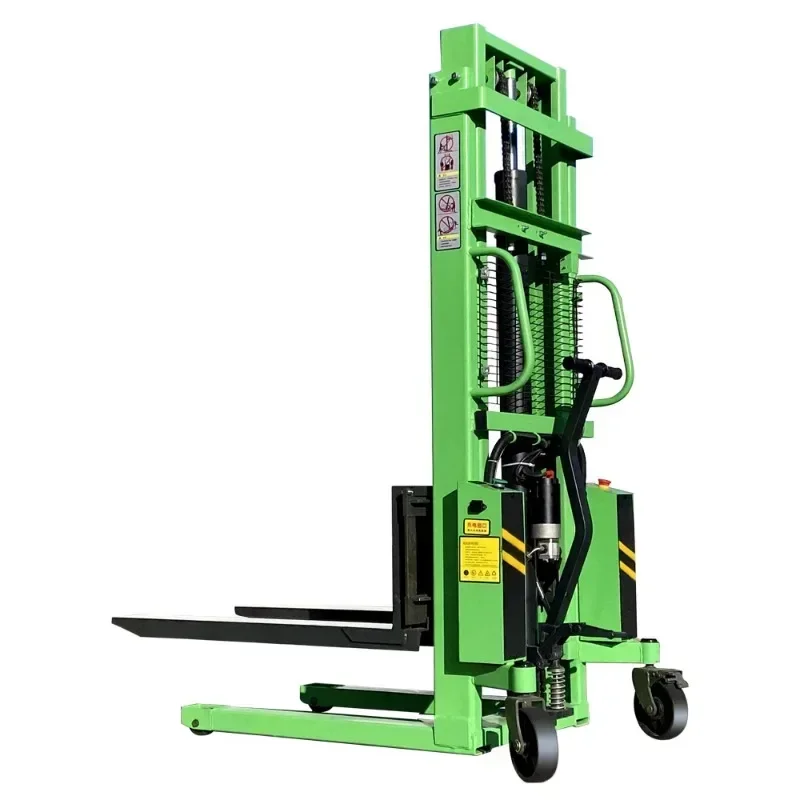 

1-тонный и полуэлектрический фонарик двойного назначения, гидравлический вилочный погрузчик, аккумуляторный лоток, подъемный вилочный погрузчик