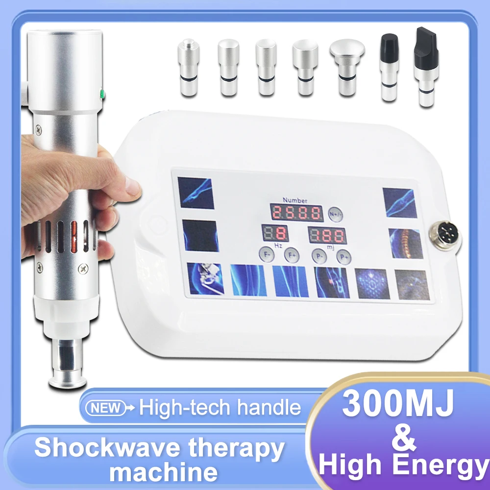 

Professional Shock Wave 300MJ For ED Treatment Relieve Shoulder Pain Body Relaxation Massager 2026 New Shockwave Therapy Machine