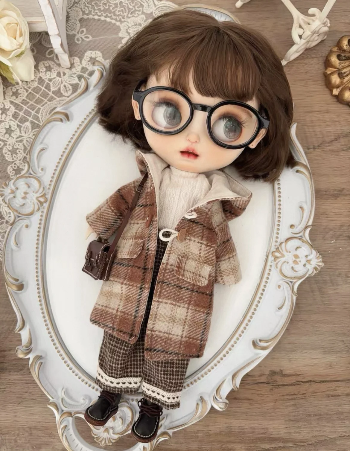 

Clothes for doll fashion blythe doll clothes ob22 ob24 coat 1 piece free shipping