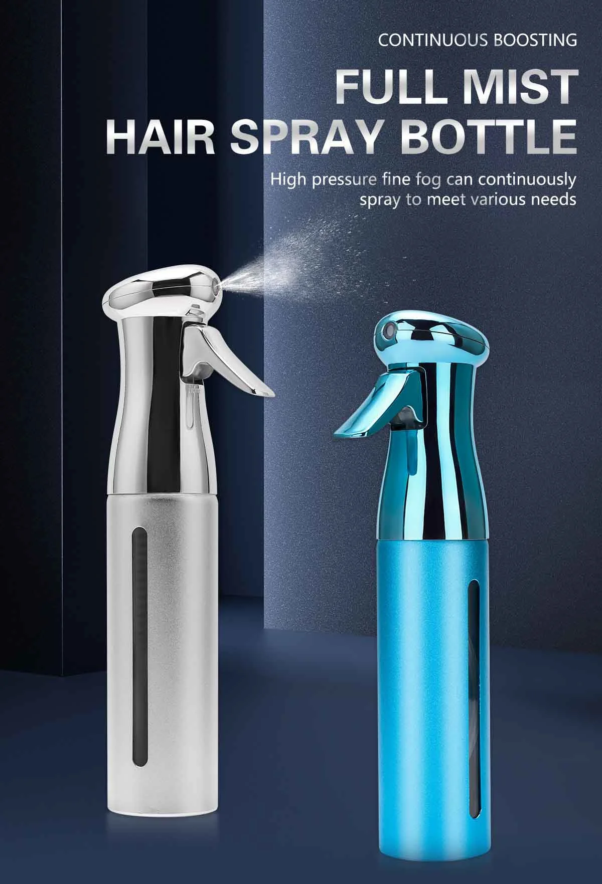 Beschichtung Spray Flasche Salon Haarschnitt Gießkanne Langlebige Spezialität Barber Nachfüllbare Flaschen Stylist Friseur Werkzeuge – Detail 1