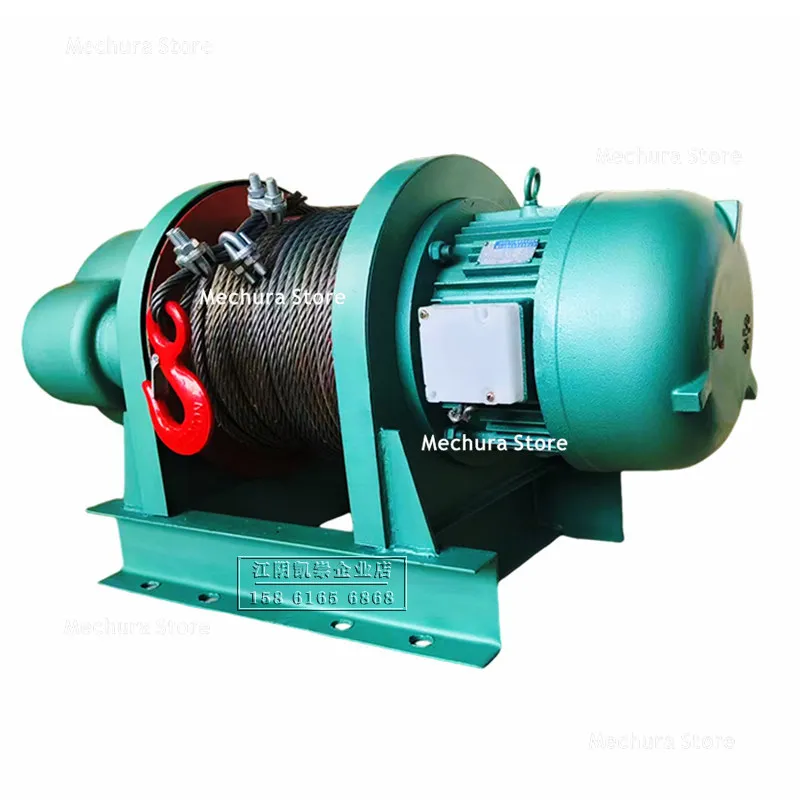 Construction Hoist Wire Rope Pulling Crane Cargo Elevator Lifting Cranes Heavy Duty 380V Electric Lifting Cranes JT40