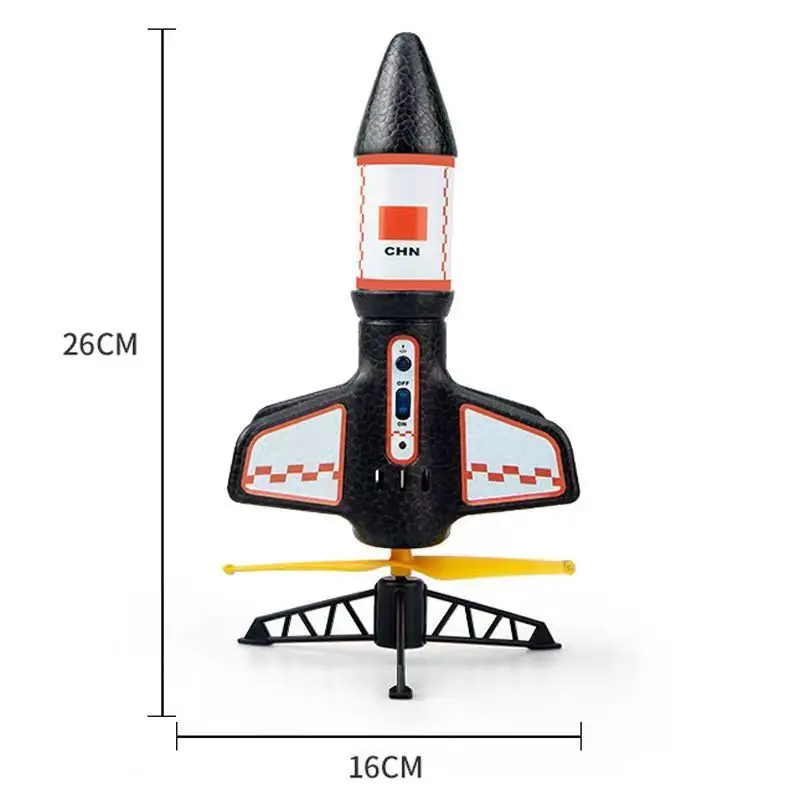 2022 Nieuwe Elektrische Vliegende Rocket Launcher Speelgoed Outdoor Kinderen Sky Rocket Launcher Met Parachute Jongen Gift Fly 50 Meter Hoge