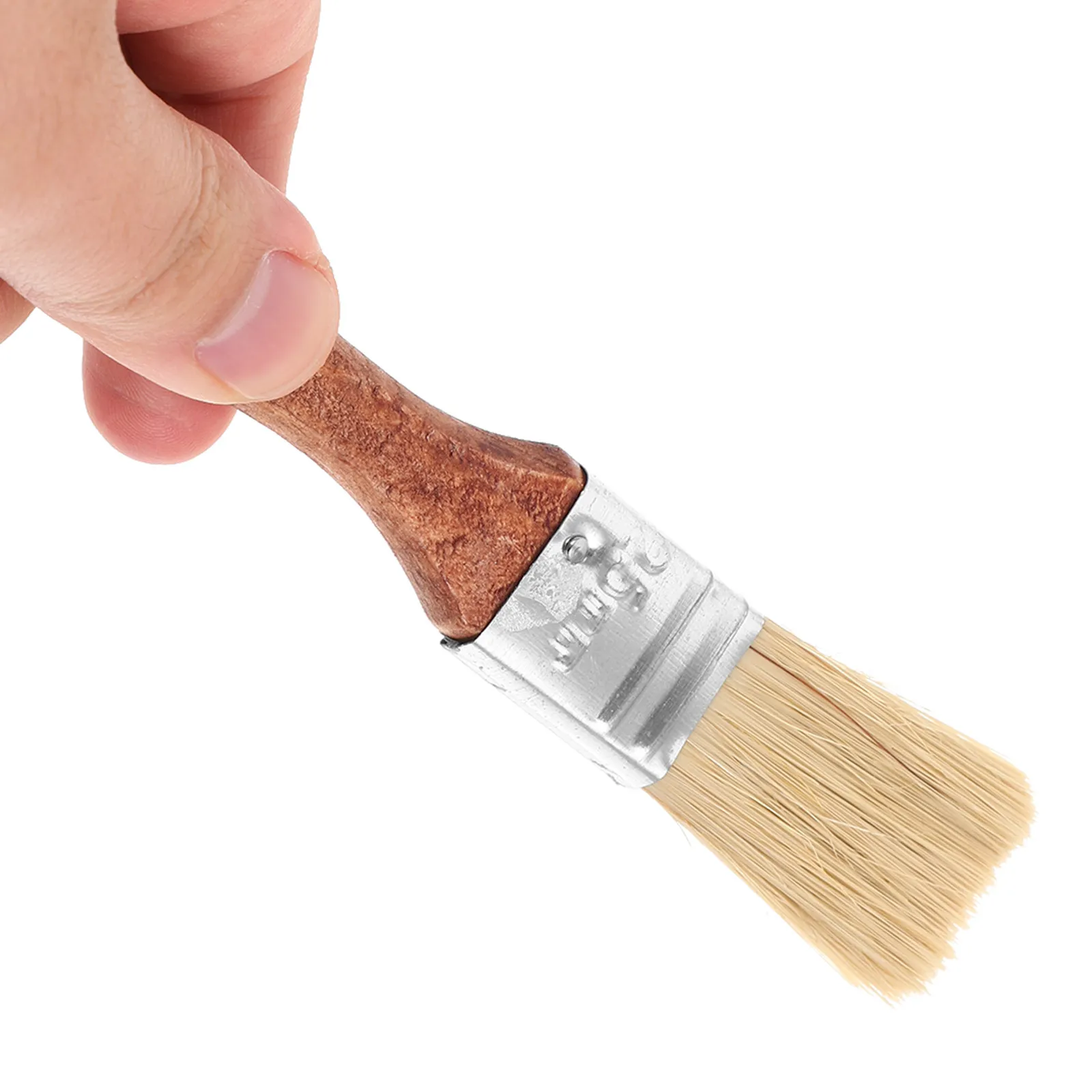 5Pcs Wooden Pig Bristle Paint Brush Premium Oil Painting Kit Brushes Handle Strong Non Shedding Home Art Studio