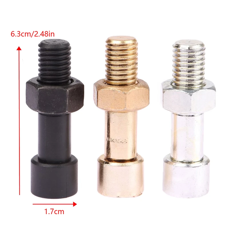 Gold/Black Metal Screw Bolt Storage Cash Money Hide Stash Safe Diversion Container Box Hidden Secret Compartment for Cash Pill