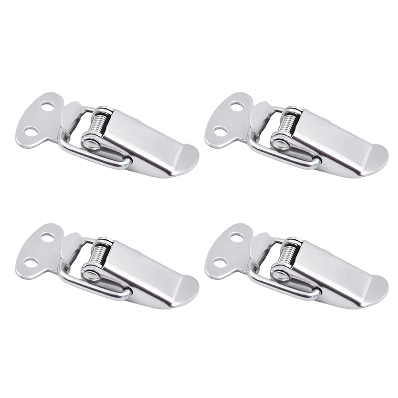 4PCS Toggle Chiusure Morsetto caricato a molla Clip Case Box Latch Catch Toggle Tensione Blocco Leva Chiusura Chiusure Cassa Blocco a scatto