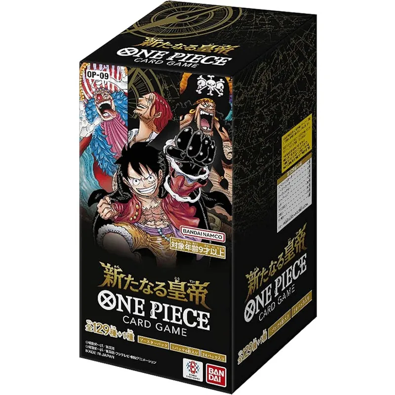 BANDAI One Piece Card Game - The New Emperor OP-09 Booster Box [Japanese] New Collection card