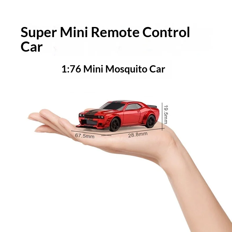 1/76 Mini Turbo Racing C75 2.4ghz Simulated Electric On Road Rc Racing Desktop Car With Tc04 High Stability Chassis Gift For All