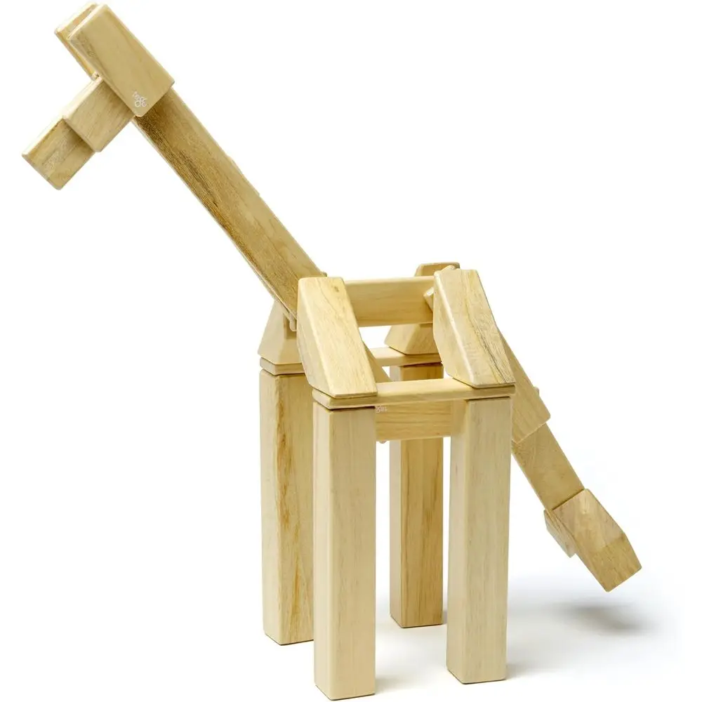 Blocchi magnetici in legno naturale Tegu, 42 pezzi, adatti dai 1 ai 99 anni