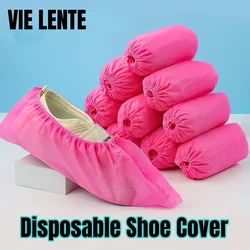 Disposable Boot Shoe Covers 100 Count Foot Booties Shoe Coverings Non Slip Shoe & Boot Covers for Indoor Outdoor Home Workplace