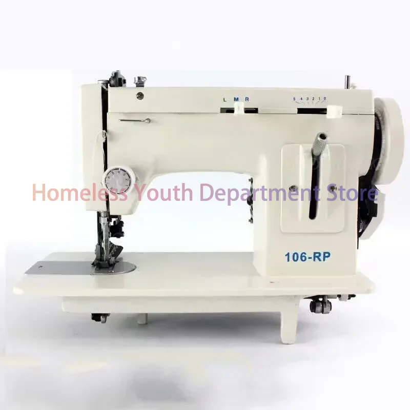 

150W Household Sewing Machine 106-RP 7/9Inch Arm Fur Leather Fall Clothes Stitch Sew Machine 0-7MM adjustable leather canvas