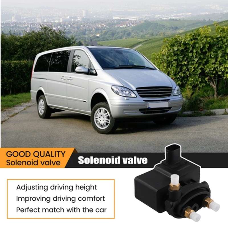 AU05 -New Air Suspension Solenoid Valve Block For Mercedes Benz Viano W639 2004-2014 6393280030 A6393280030