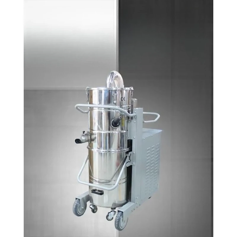 AM3010 3kW Three Phase Industrial Vacuum Cleaner for Solid and Liquid with Filter Cleaning Rod