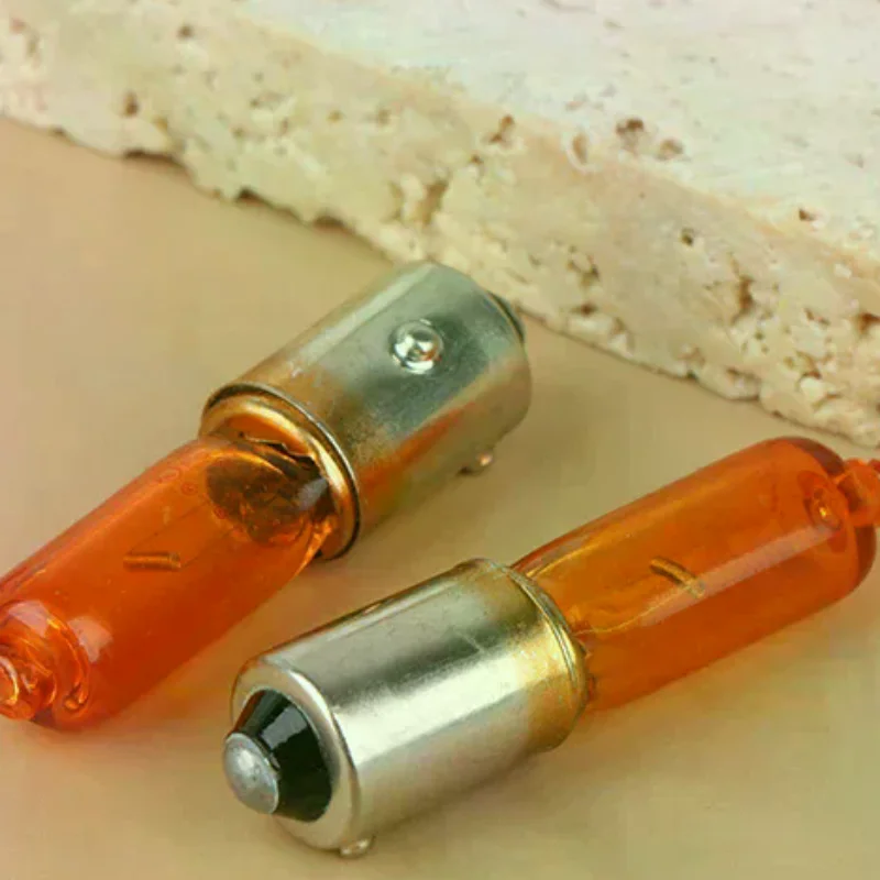 2Pcs Amber Light Bu…