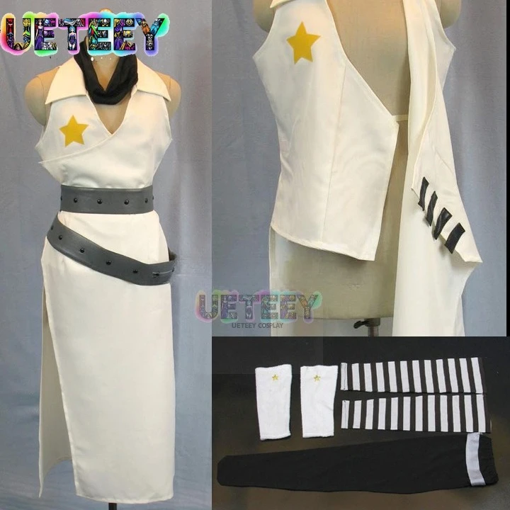 

UETEEY COS Soul Eater Tsubaki Nakatsukasa Косплей Костюм Хэллоуин Аниме Костюм Нестандартного Размера