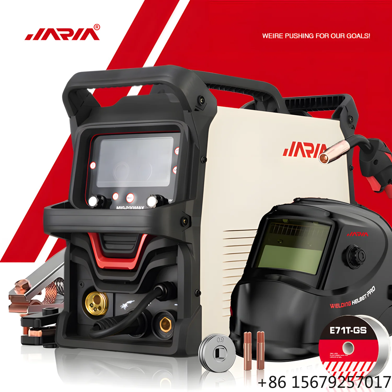 4-in-1 SYN MIG MAN MIG Lift TIG MMA Welder 110V 220V Dual Voltage Aluminum Welding Machine