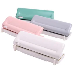 Adjustable 6-Hole Desktop Punch Puncher for A4/A5/A6/A7/B5/Personal/Deskfax Dairy Planner Organizer