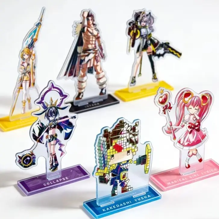 2025 NEW Anime COMPASS Voidoll/Thirteen/Lyrica/NOHO 15CM Acrylic Stand Cosplay Figure Ornament Model Toy For Gifts Accessories
