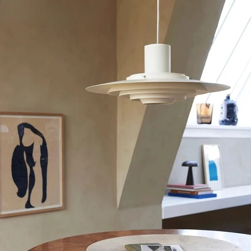 European Metal Pendant Lights Indoor Lighting Luminaires Bauhaus Hanging Lamps for Parlor Dining Hall Bedroom Bar Counter Cafes