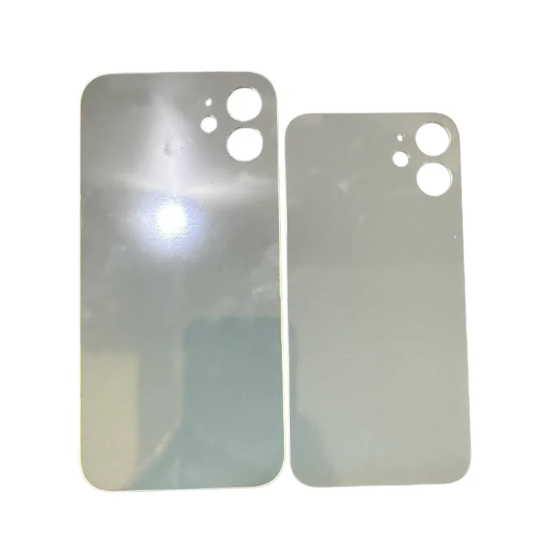 1PCS Rear Back Glass Large Hole Solid Color Suitable for iPhone 12 Mini 12MINI Back Cover Glass Replacement Repair Rear Glass view 4