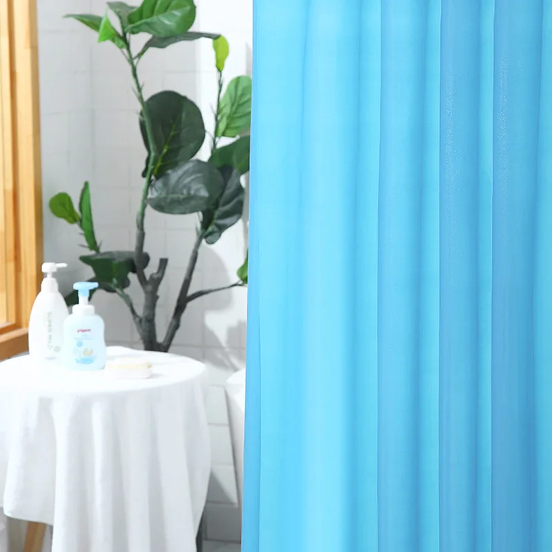 Bathroom Shower Curtains PEVA Waterproof Thickening Shower Curtain Bathroom Partition Curtain Bathroom Decoration Accessories