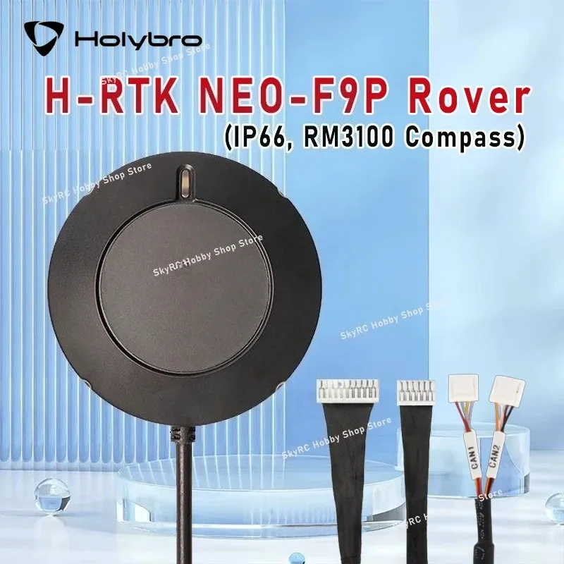 HolyBro H-RTK NEO-F9P Rover (IP66, RM3100 Compass)