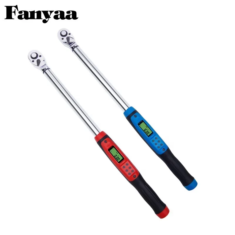 Fanyaa 600Nm Digital Torque Wrench 3/4 inch Ratchet Socket Spanner 83cm Long Lever Spanner Factory Device Car Repair Hand Tool