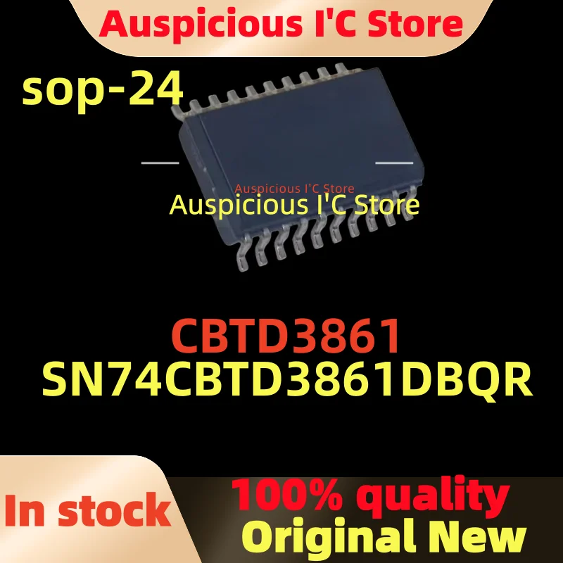 

(5-10pcs)100%New CBTD3861 SN74CBTD3861DBQR sop-24