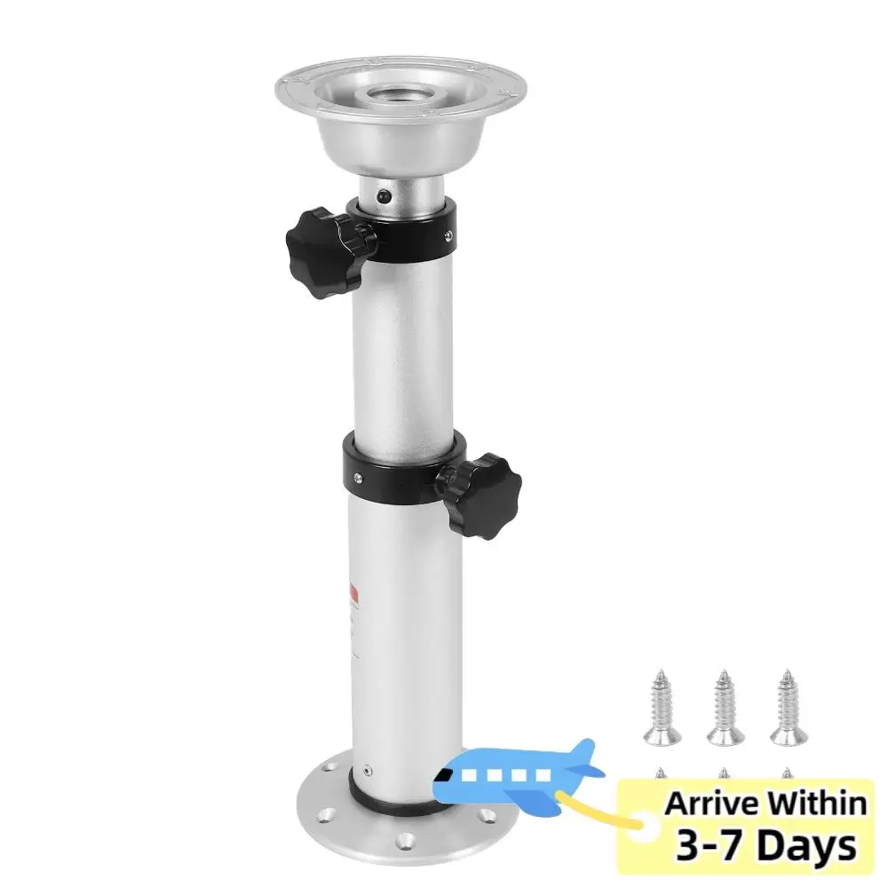 

Пневматическое основание для стола, экономящее пространство, универсальная 3-уровневая телескопическая опора для морских судов и яхт