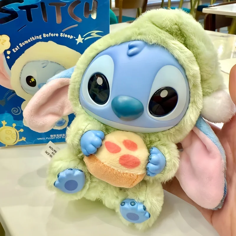 

Stitch Wants To Take A Bite Even When He Tired Series Of Trendy Toys Figurines Blind Boxes Vinyl Dolls Desktop Decorations Gifts