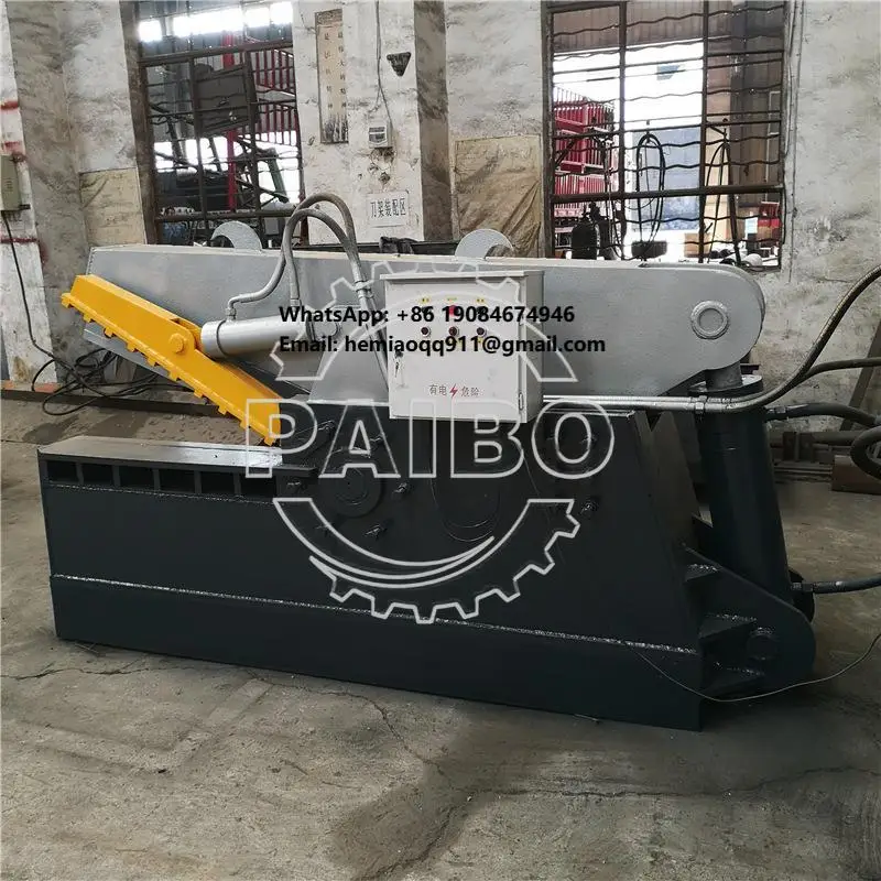 Customizable Hydraulic Metal Cutter Hydraulic Scrap Metal Shear Scrap Steel Processing Equipment - Versatility