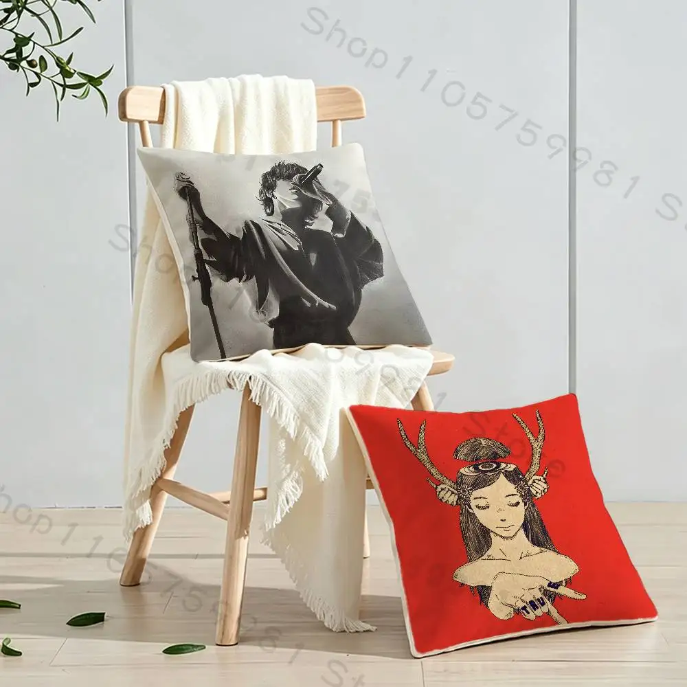 Japan Singer K-Kenshi Y-Yonezu Gifts PillowCase Sofa Cushion Cover Suitable For Home Bedroom Room custom Decor