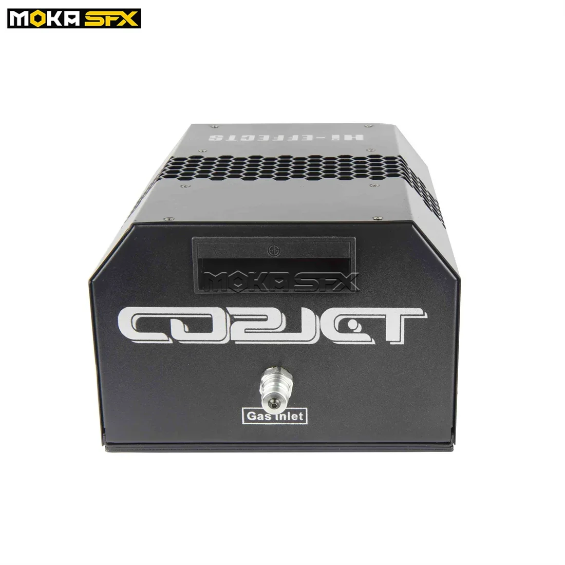 Imagem -05 - Moka Sfx Balanço Máquina de Jato Co2 dj Co2 Canhão Discoteca Dmx 180 Graus Cabeça Movente Máquina Jato Co2