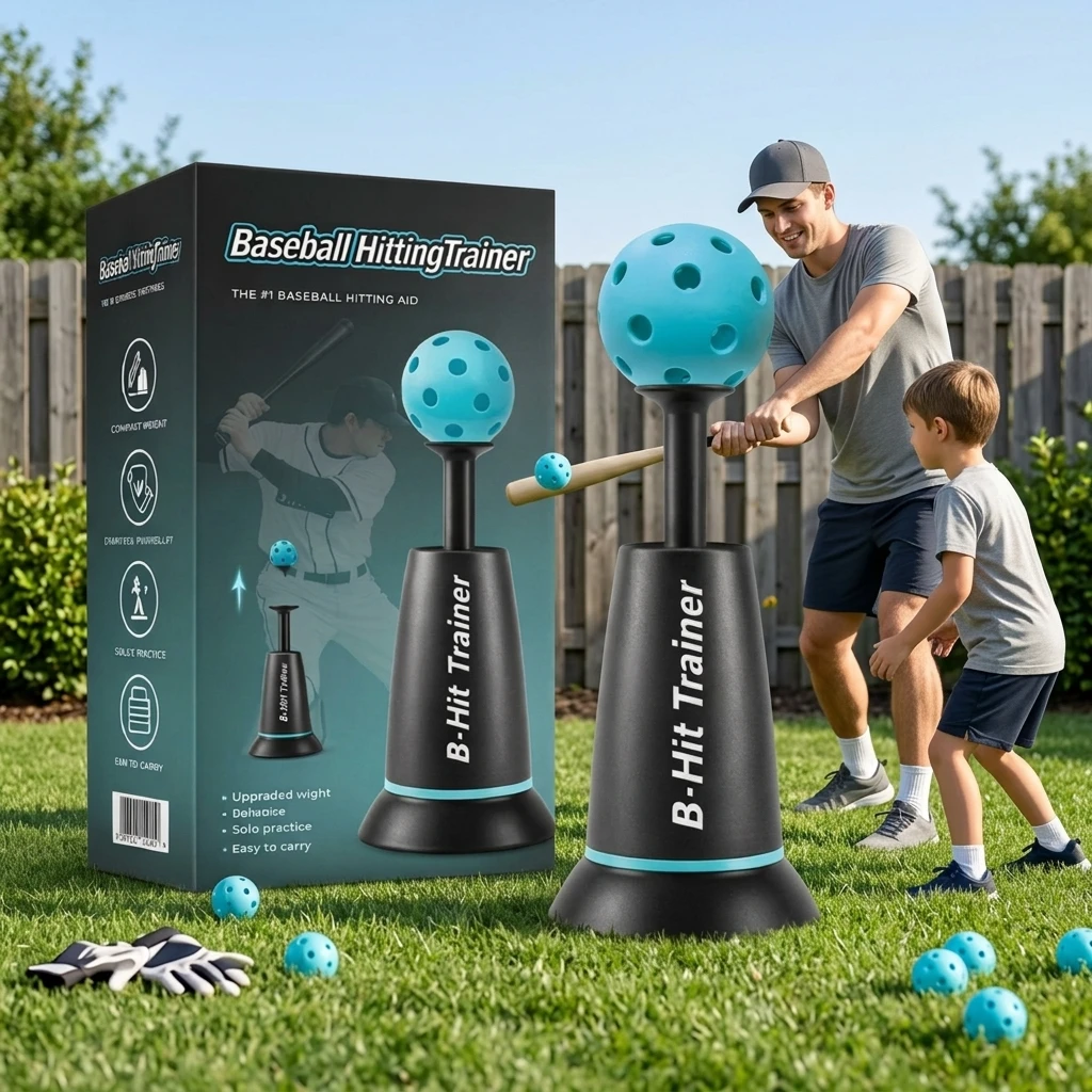 Youth Baseball Batting Tee Por - Sports Equipment You Hit 评论和价格