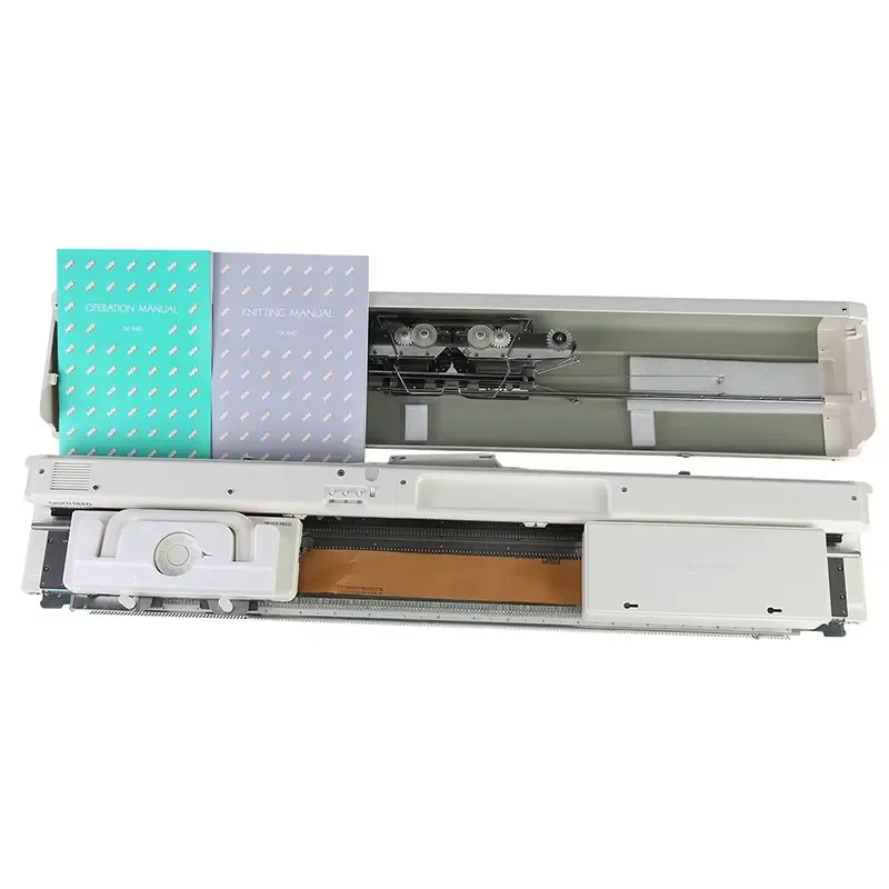 for EB SK840 Household Eco Friendly Single Needle Sweater Knitting Machine Reliable Quality 20kg for Hats Scarves 1 Year