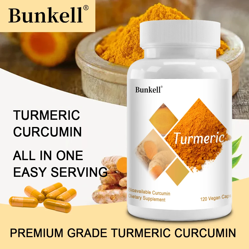 

Капсулы с куркумином (95% куркуминовых фракций) - натуральная поддержка здоровья суставов, мозга и сердца, антиоксидант, 120 капсул